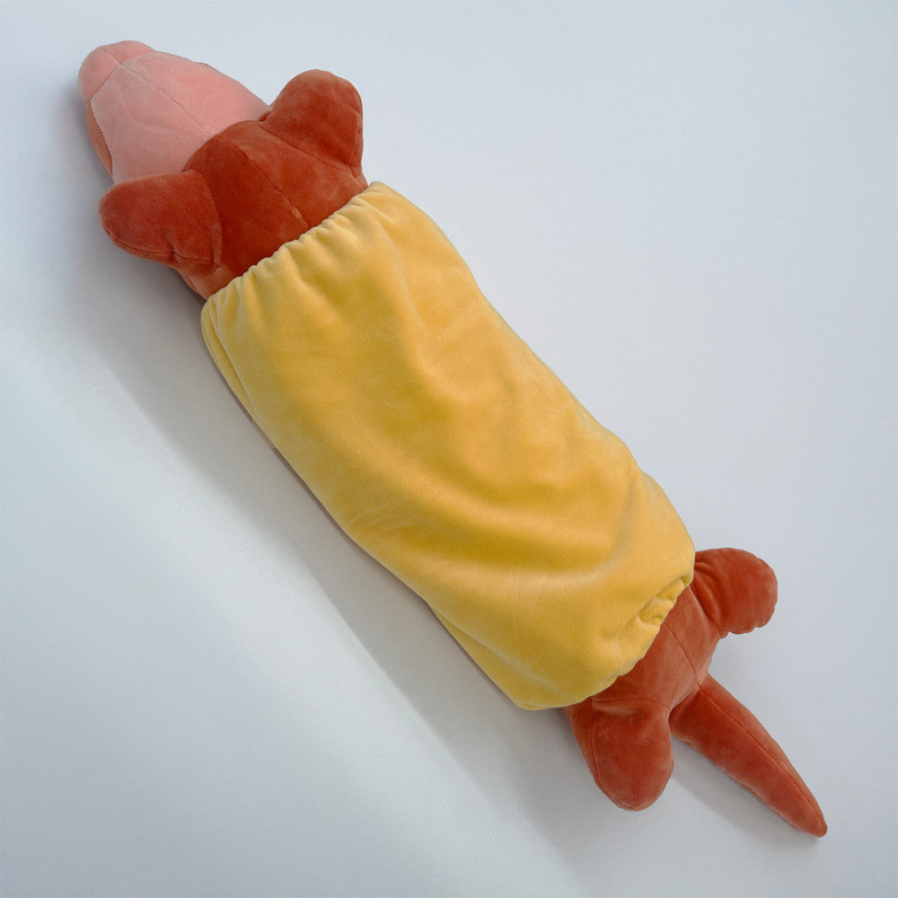 Borbs 24 inch Multicolor Hot Dog Ferret Plush