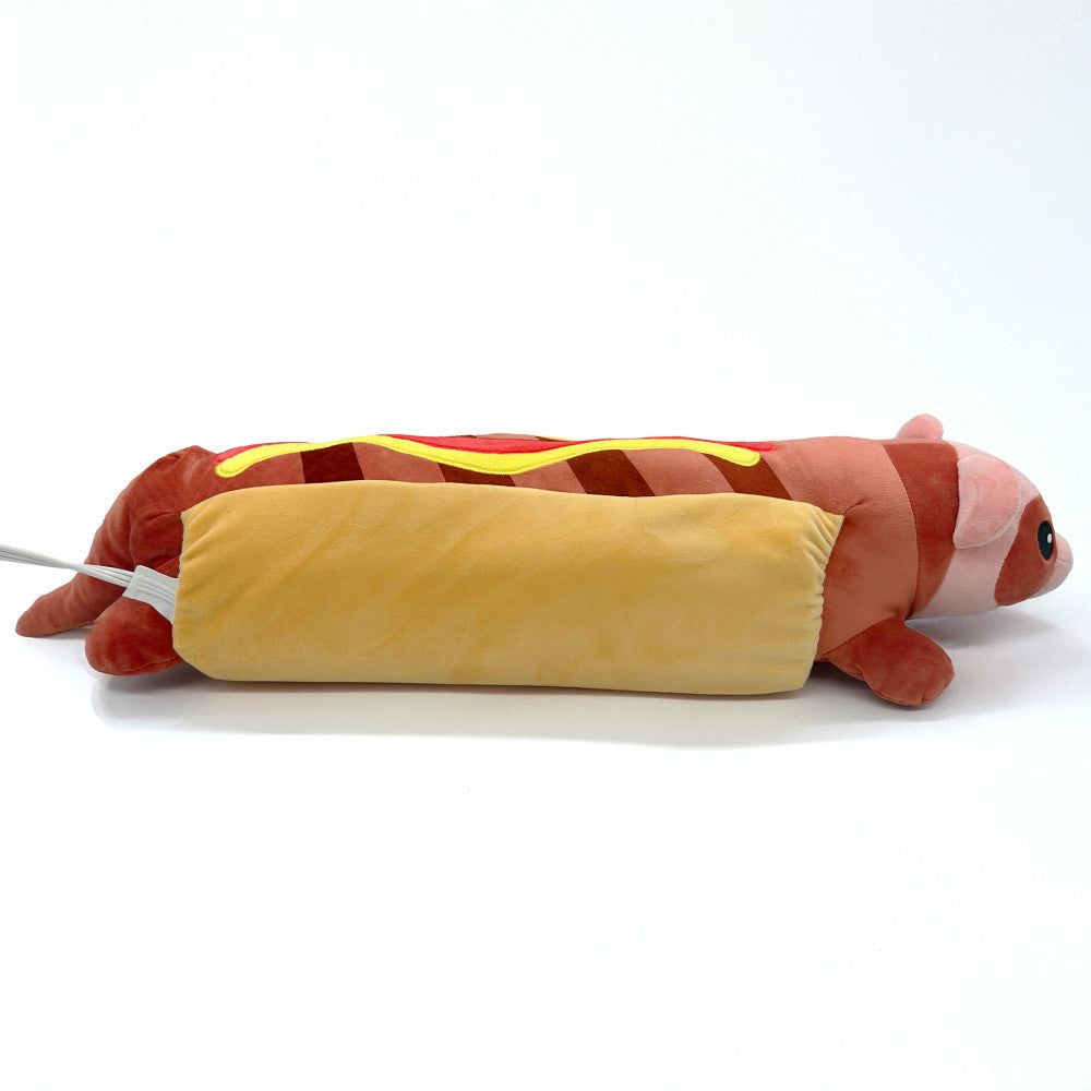 Borbs 24 inch Multicolor Hot Dog Ferret Plush
