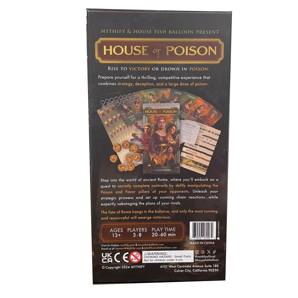 House Fish Balloon House of Poison Ancient Rome Strategy Game