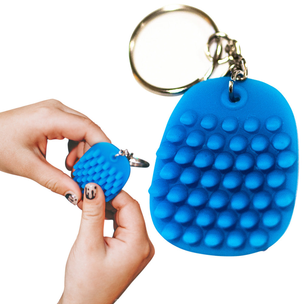 Hoglet Fidget Keychain – Blissful Blue