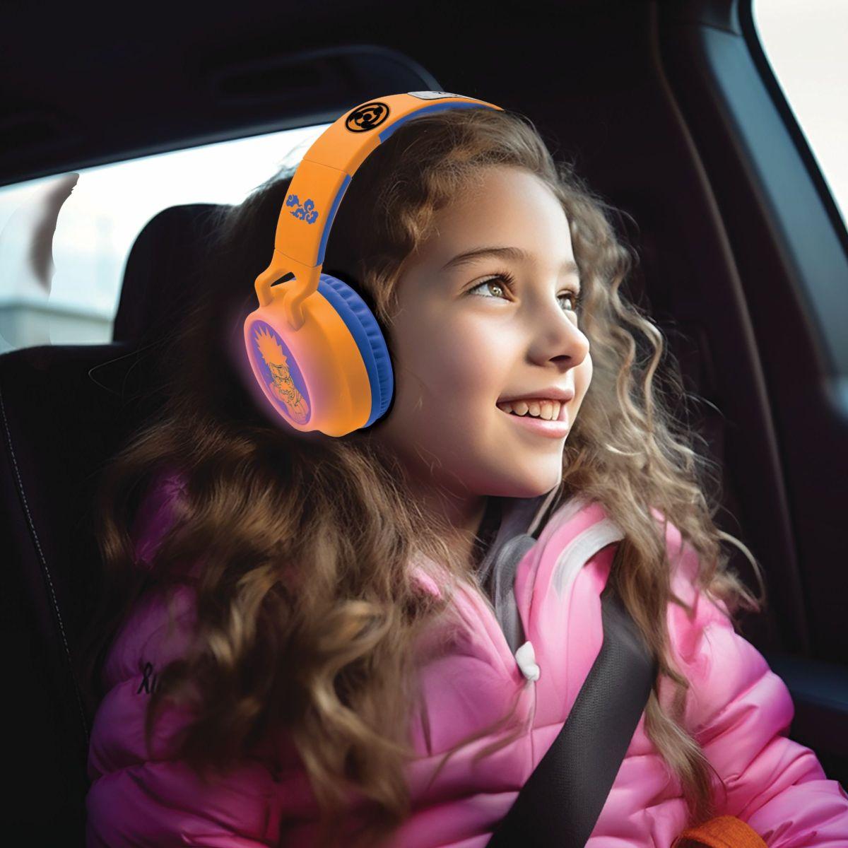 Naruto-Themed Bluetooth & Wired Safe Volume Headphones
