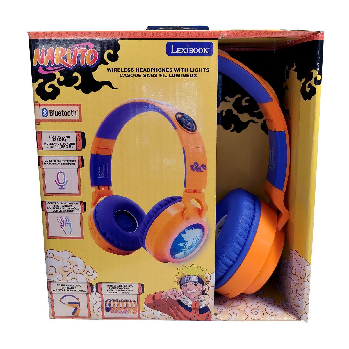 Naruto-Themed Bluetooth & Wired Safe Volume Headphones