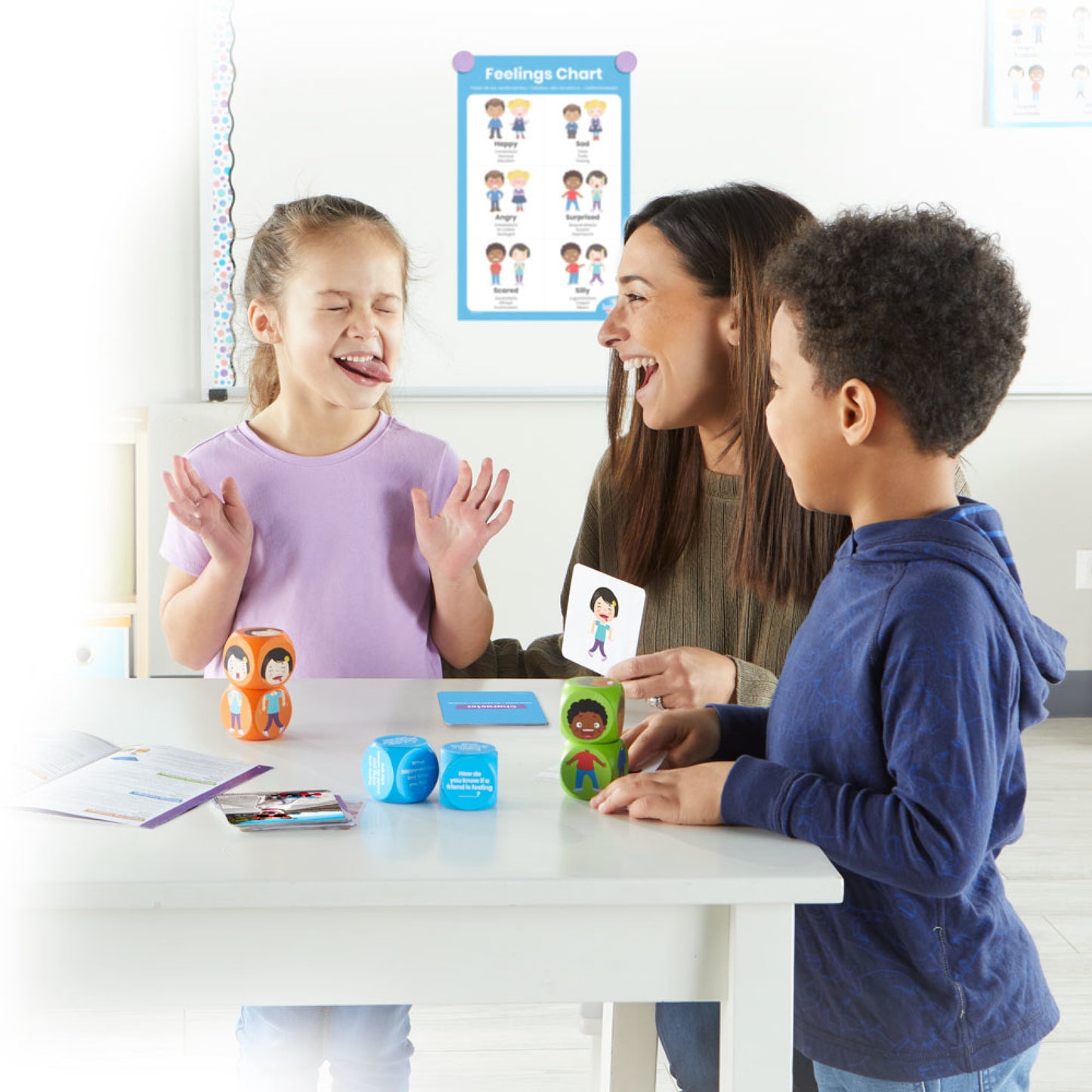 Hand2Mind Learn About Feelings Activity Set