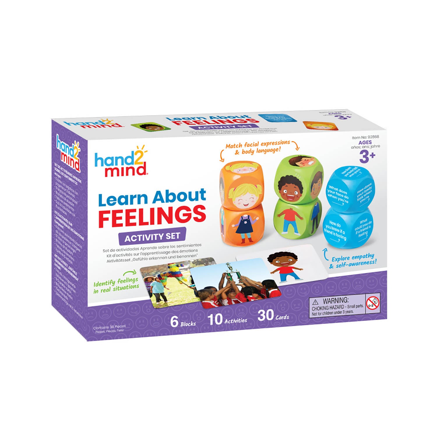 Hand2Mind Learn About Feelings Activity Set