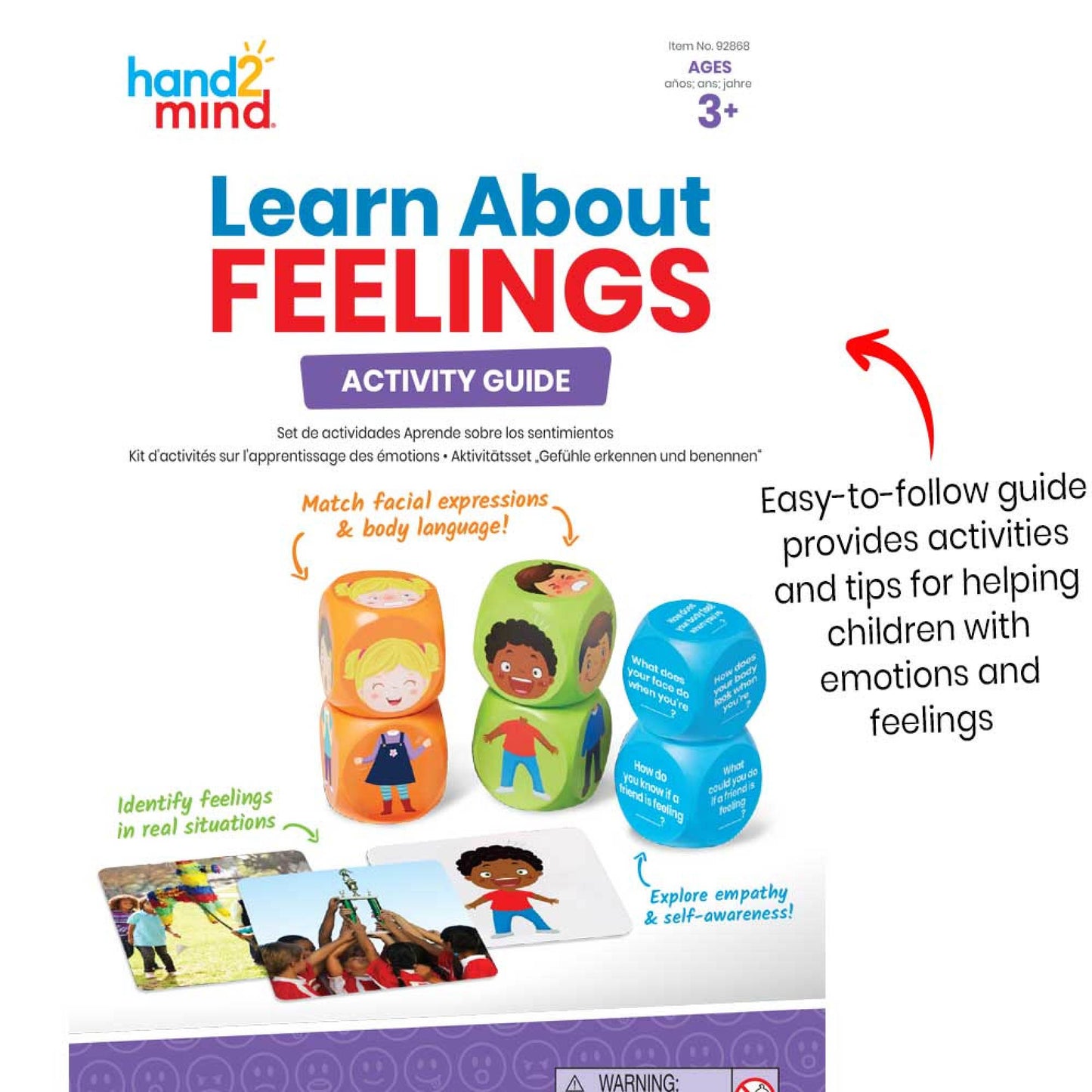 Hand2Mind Learn About Feelings Activity Set