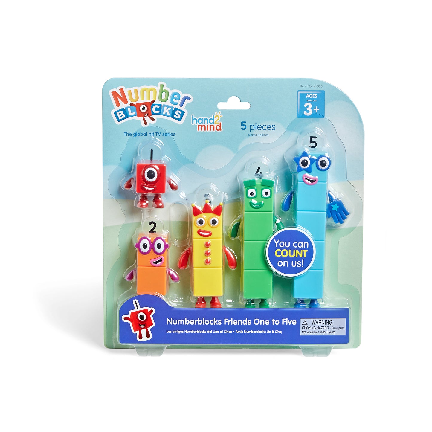 Hand2Mind Numberblocks Friends One to Five