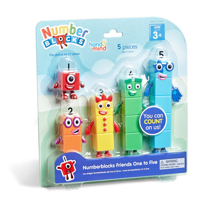Hand2Mind Numberblocks Friends One to Five