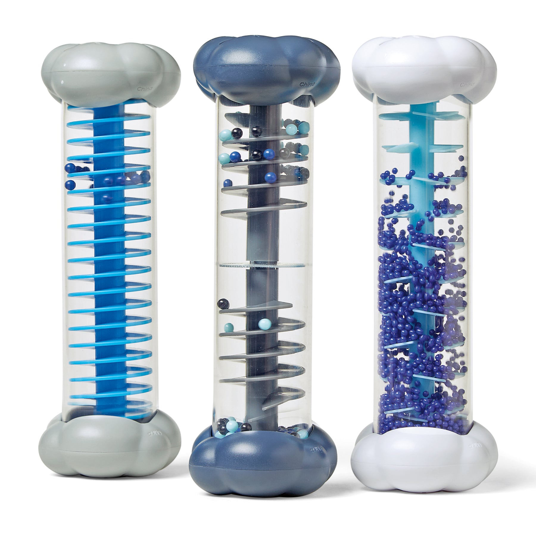 Hand2Mind Sounds of Weather Sensory Tubes - Soothing Rain Sounds