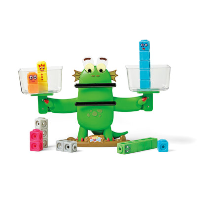 Hand2Mind Numberblocks Blockzilla Balance Activity Set - Educational Math Toy