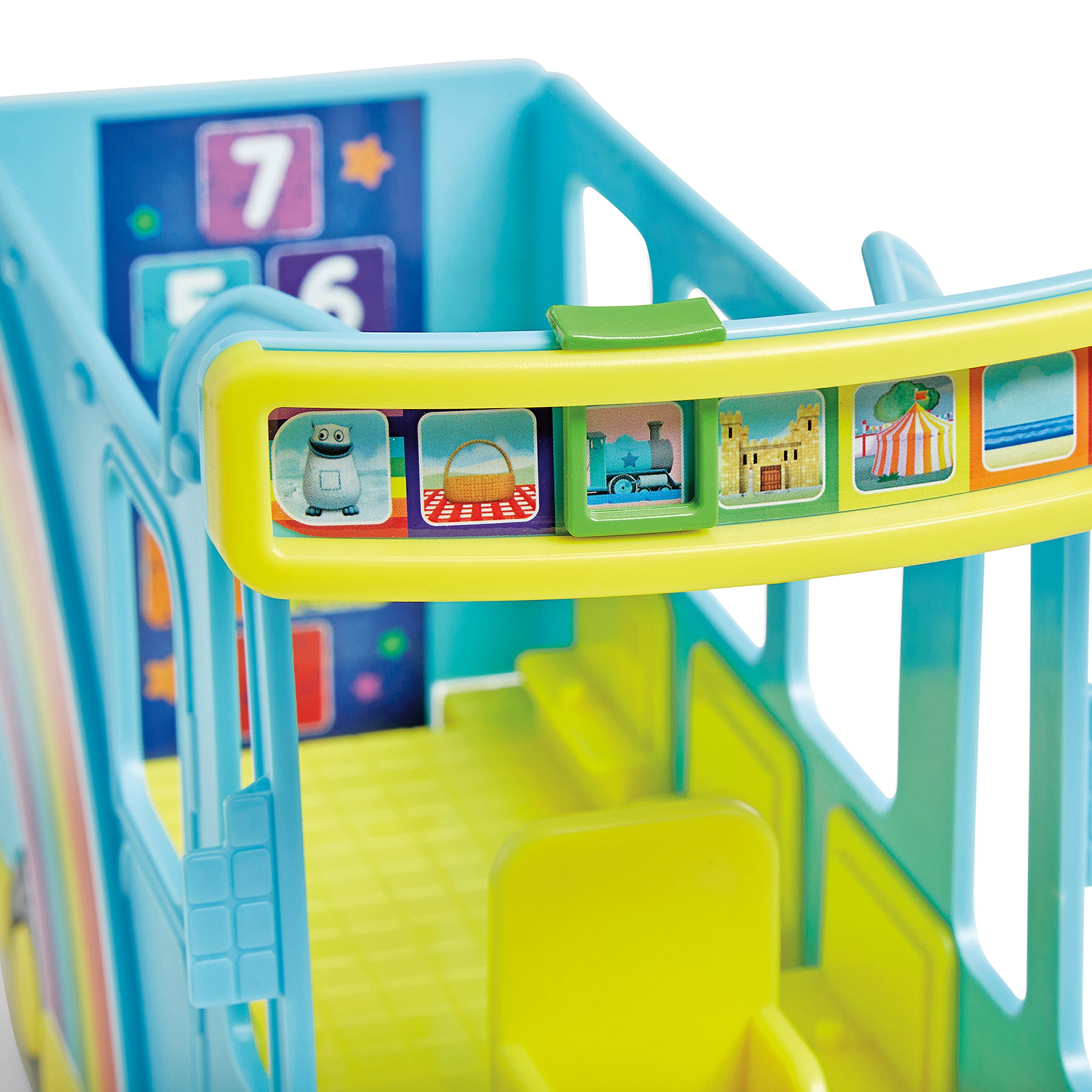 Hand2Mind Numberblocks Rainbow Counting Bus Interactive Toy