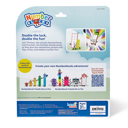 Hand2Mind Numberblocks Friends Thirteen and Fourteen - Math Adventure Pack