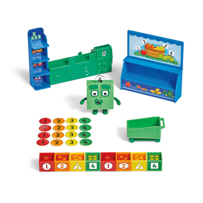 Hand2Mind Numberblocks Add It Up Mini Market - Interactive Learning Set