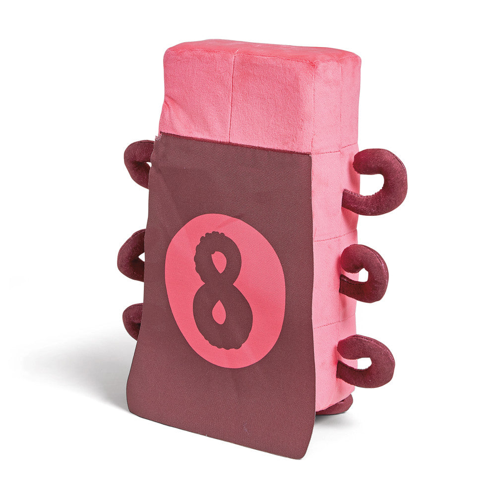 Hand2Mind Numberblocks Superhero Octoblock - Sing-Along Plush Toy