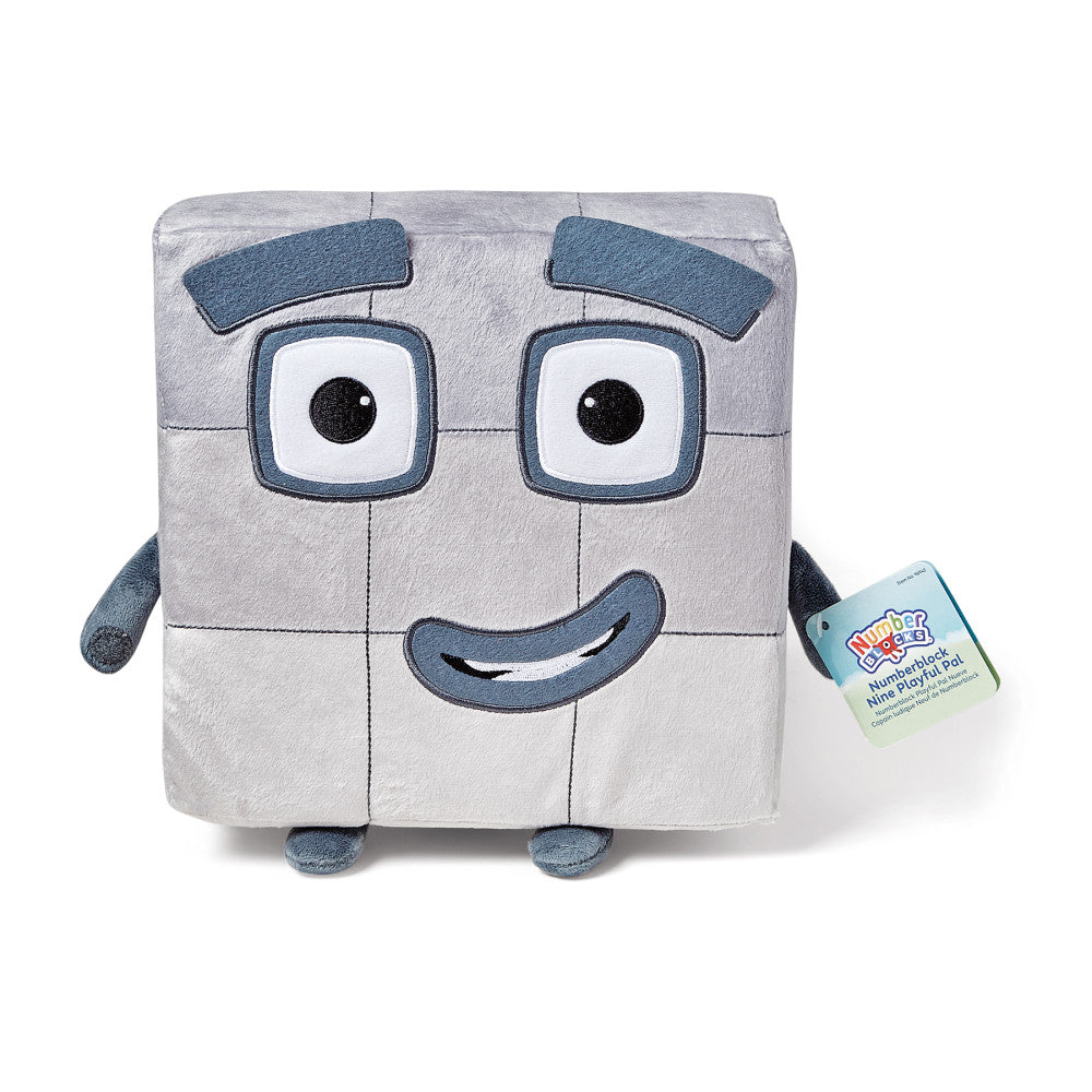 Hand2Mind Numberblocks Nine Playful Pal Plush - Educational Toy