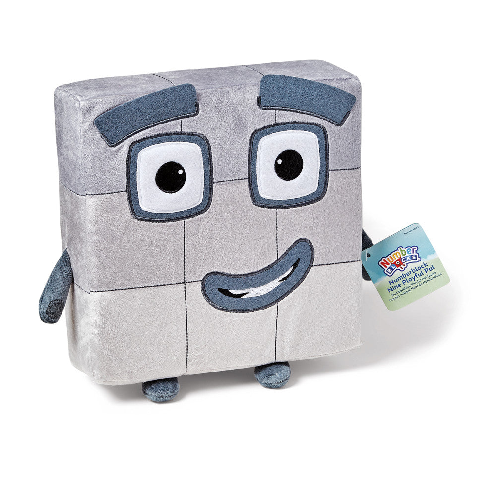 Hand2Mind Numberblocks Nine Playful Pal Plush - Educational Toy