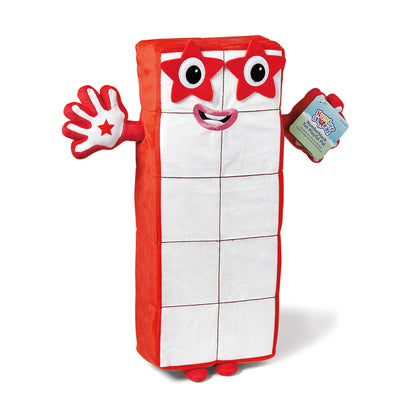 Hand2Mind Numberblocks Ten Playful Pal Plush Figure - Educational Toy