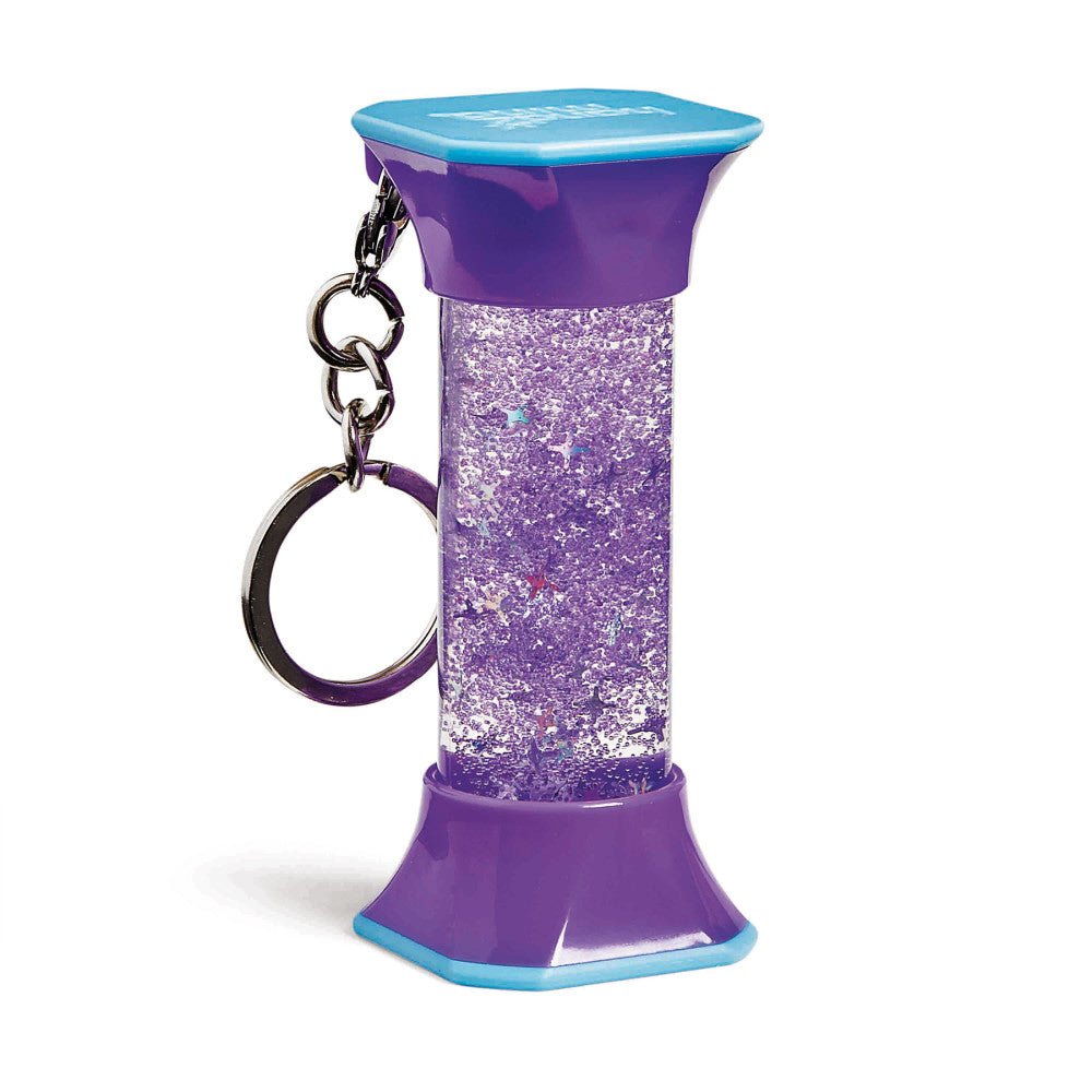 Hand2Mind Soothing Swirlers - Sensory Tube Keychain Set - Multi-Color