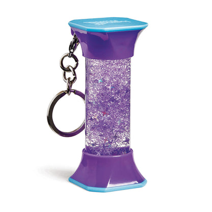 Hand2Mind Soothing Swirlers - Sensory Tube Keychain Set - Multi-Color