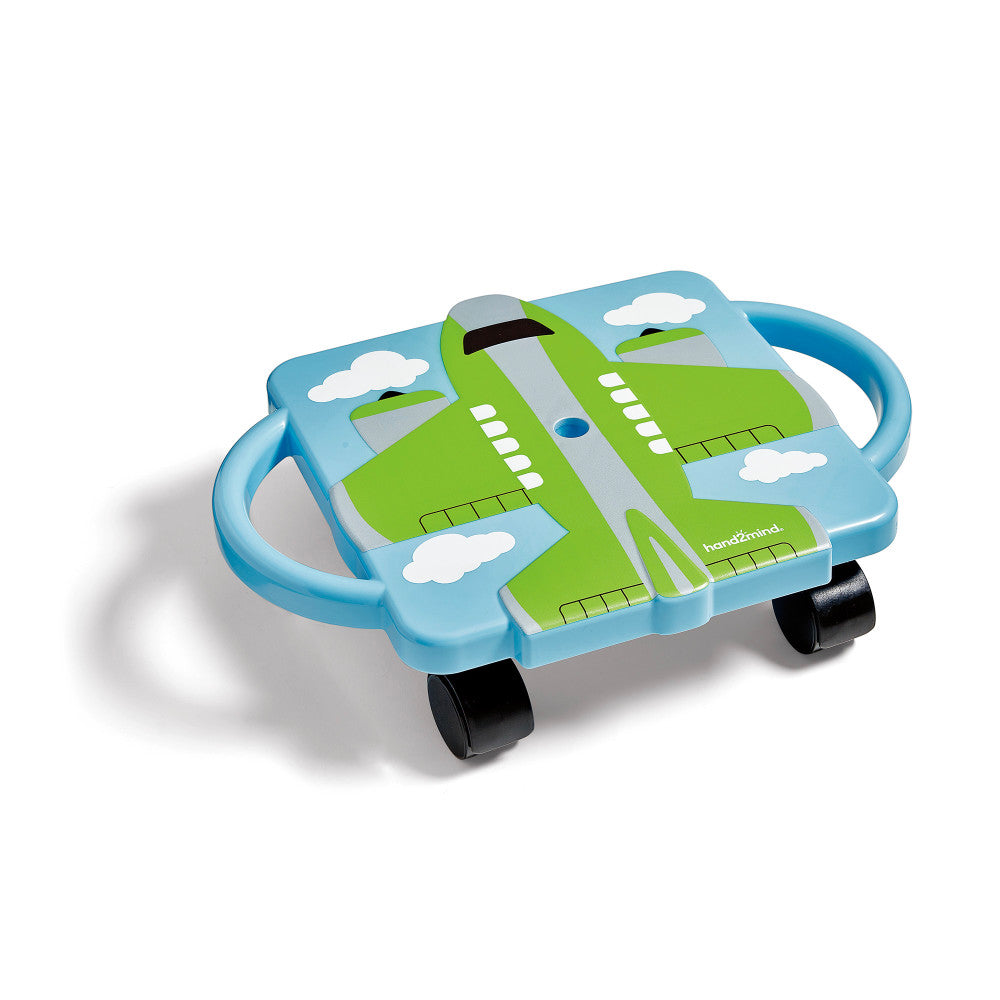 Hand2Mind - Plane Glider Scooter Board - Fly High Series, Green