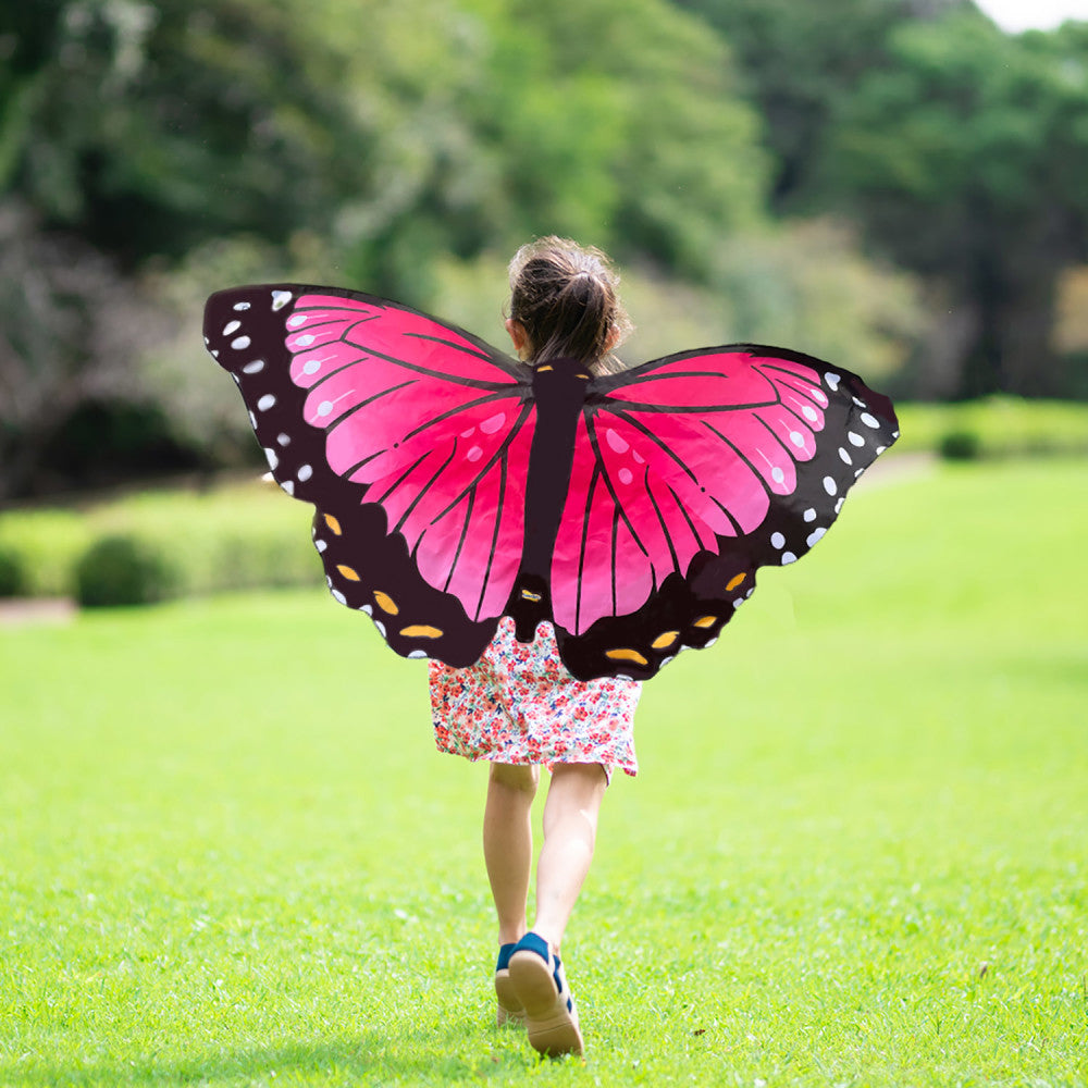 Insect Lore Dress-Up Morpho Butterfly Wings - Vibrant Pink