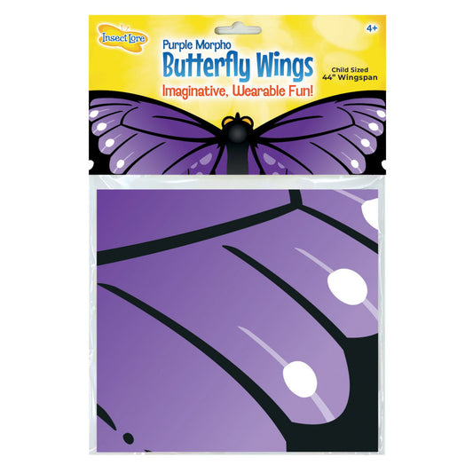 Insect Lore Morpho Butterfly Dress-Up Wings - Purple