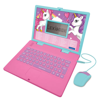 Lexibook Bilingual Educational Laptop - Dual Language Interactive Learning System