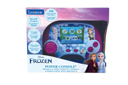 Disney Frozen Educational Handheld Bilingual Console with 100 Activities
