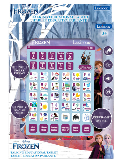 Disney Frozen Bilingual Educational Tablet for Kids Ages 3-8