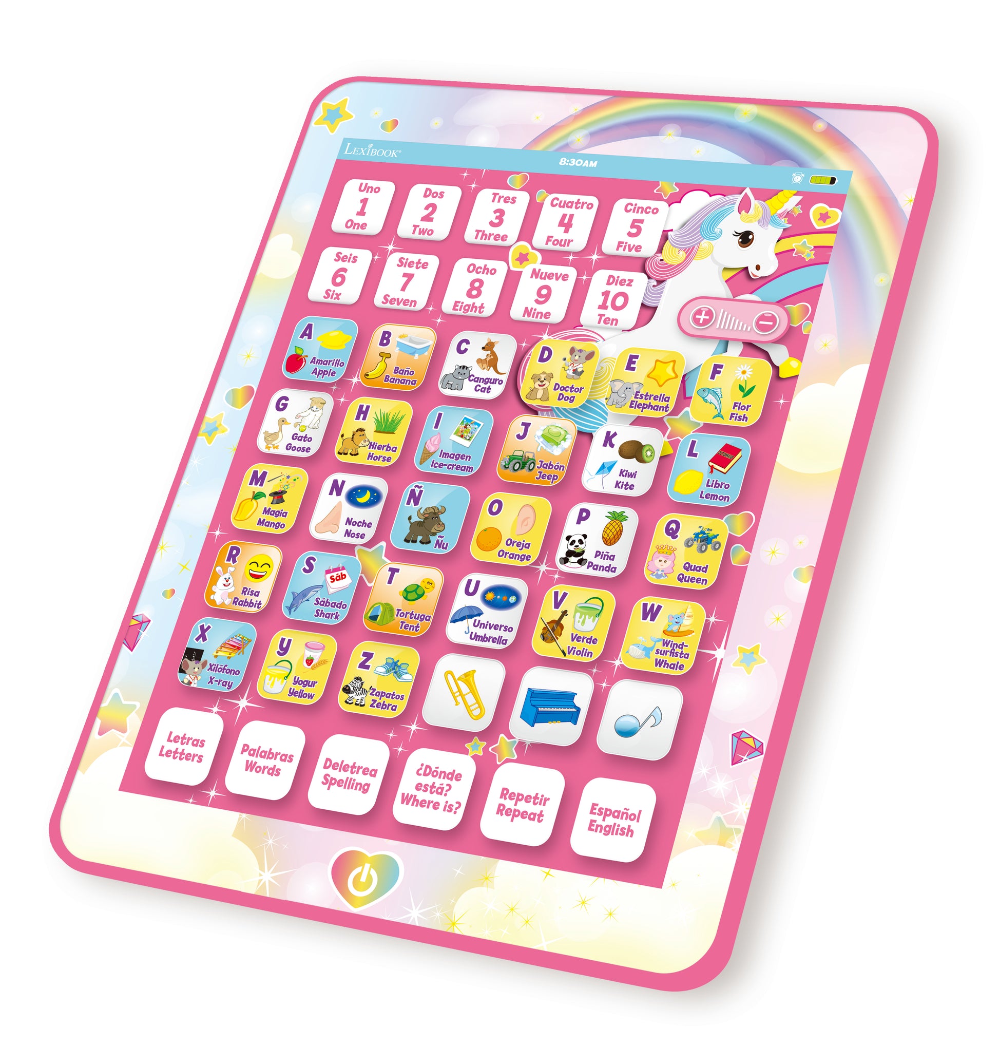 Lexibook Unicorn Educational Bilingual Tablet