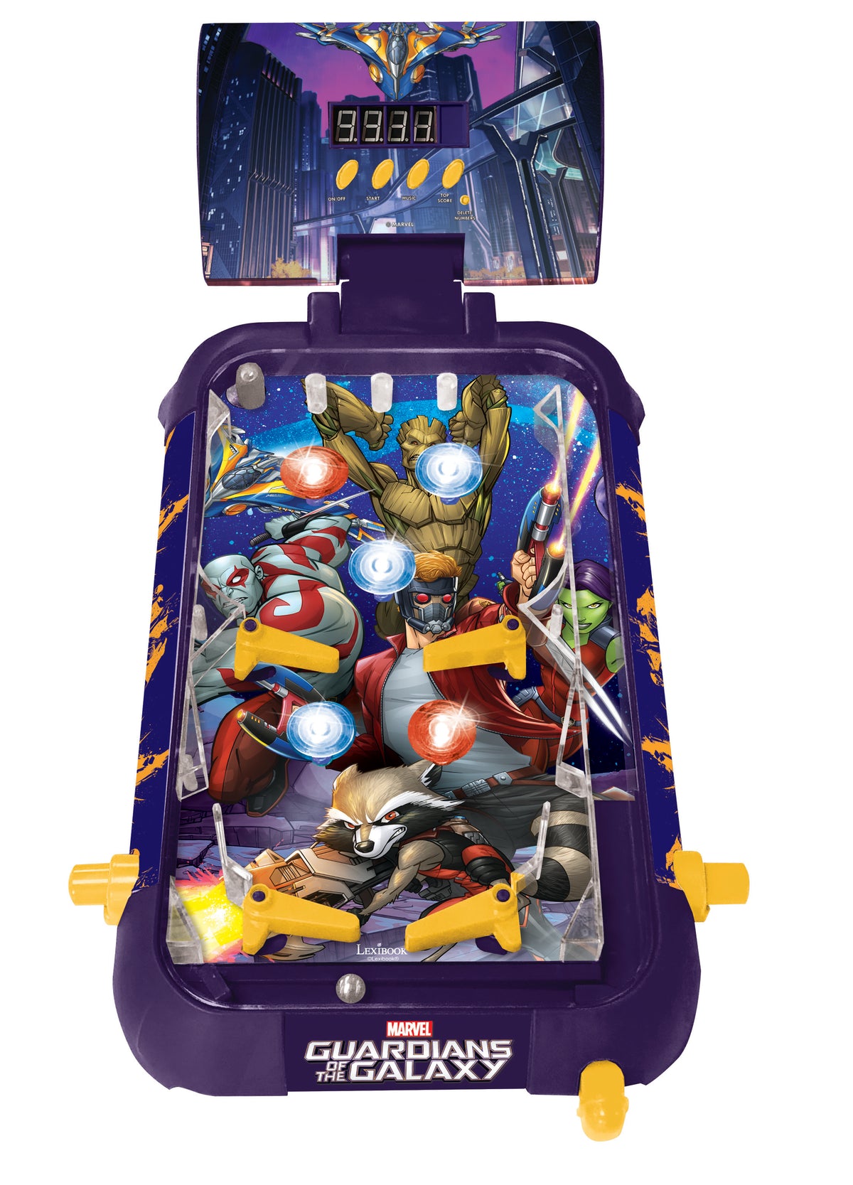 Marvel Guardians of the Galaxy Electronic Table Pinball Game
