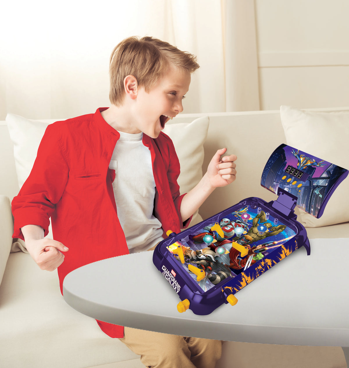 Marvel Guardians of the Galaxy Electronic Table Pinball Game