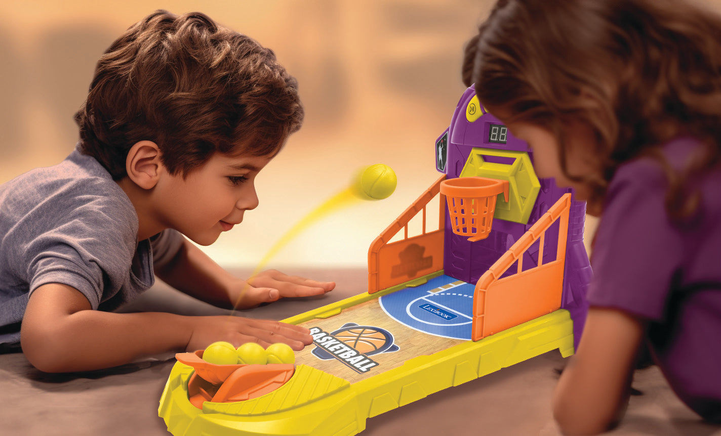 LEXIBOOK Electronic basketball Game with lights and sounds