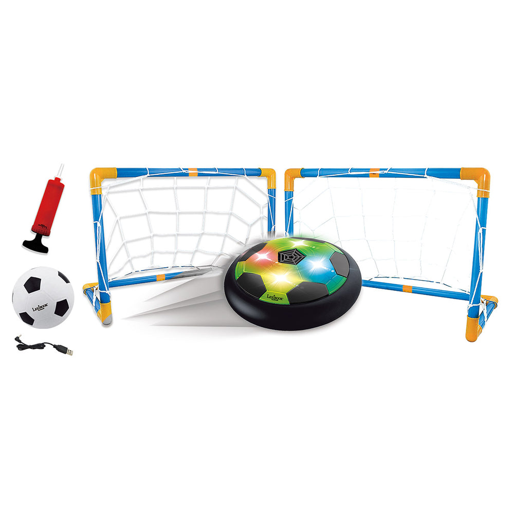 Lexibook AeroFoot Rechargeable Hover Soccer Game with LED Lights