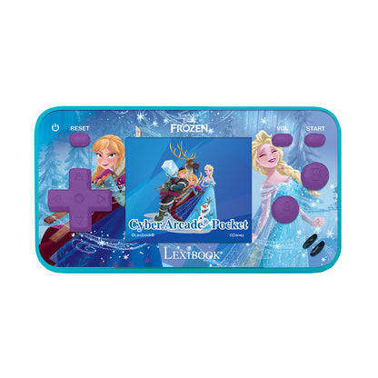 Console de jeux portable  La Reine des Neiges Cyber Arcade® Pocket - écran couleur 1.8'' (4,5 cm) 150 jeux dont 10 jeux La Reine des Neiges exclusifs