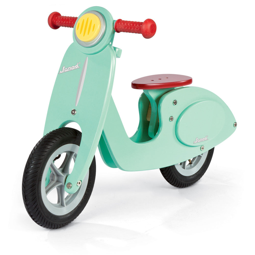 Janod Mint Scooter - Adjustable Wooden Balance Bike