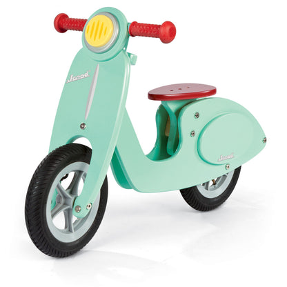 Janod Mint Scooter - Adjustable Wooden Balance Bike