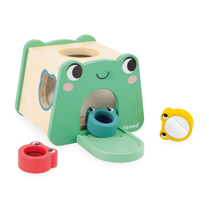 Janod Sensory Exploration Toy Box - 4 Toys for 12 Months & Up