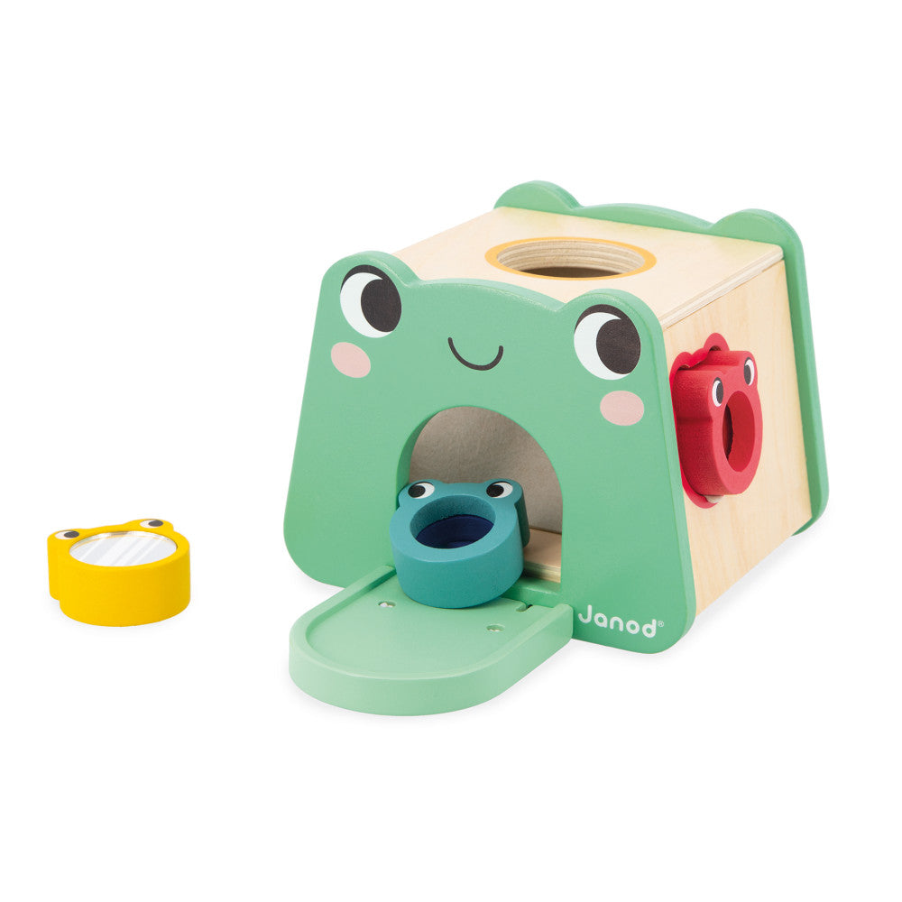 Janod Sensory Exploration Toy Box - 4 Toys for 12 Months & Up
