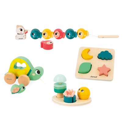 Janod Musical Wonder Toy Box - Assorted Activities for Toddlers