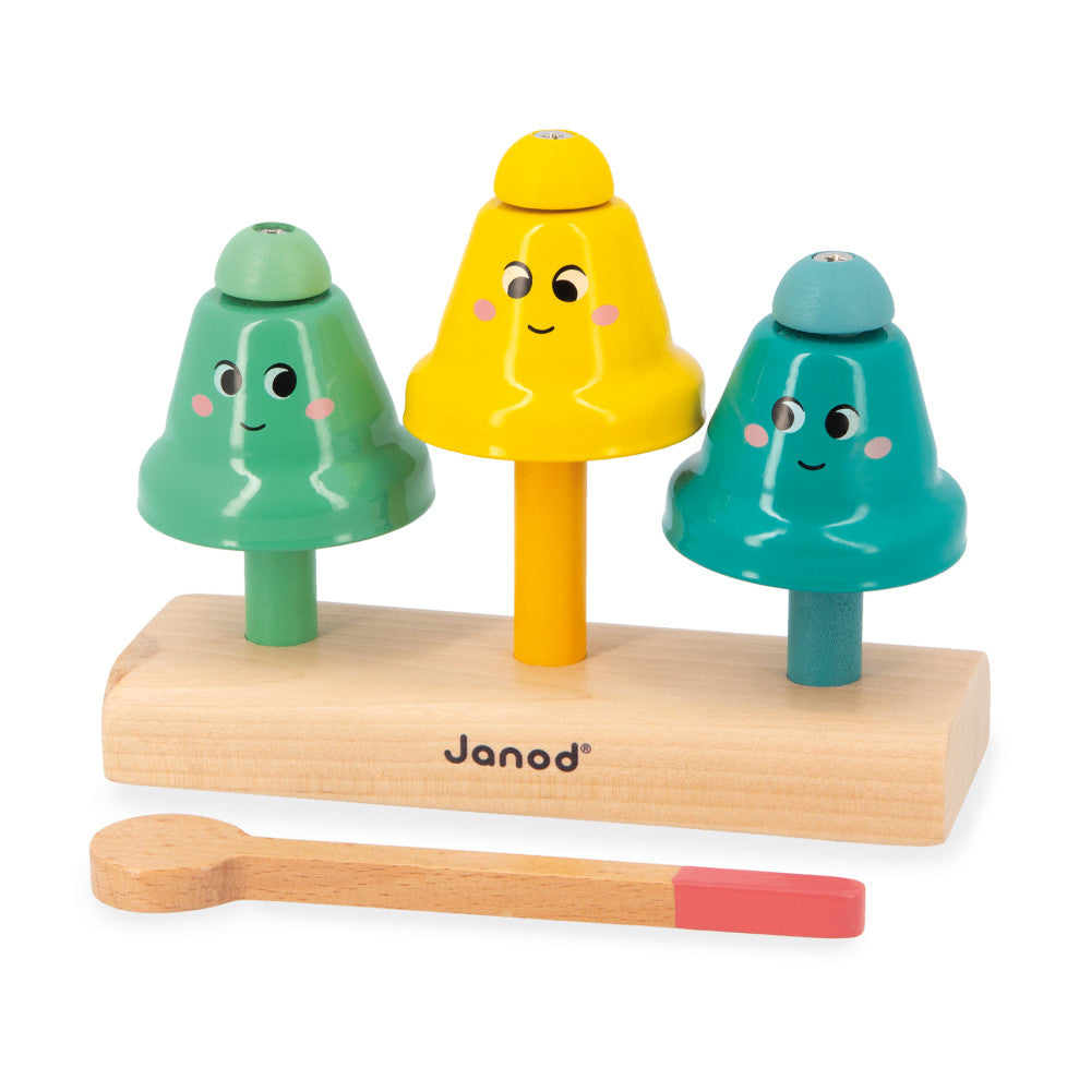 Janod Playful Discovery Toy Box – 4 Exciting Toys for 24-Month-Olds
