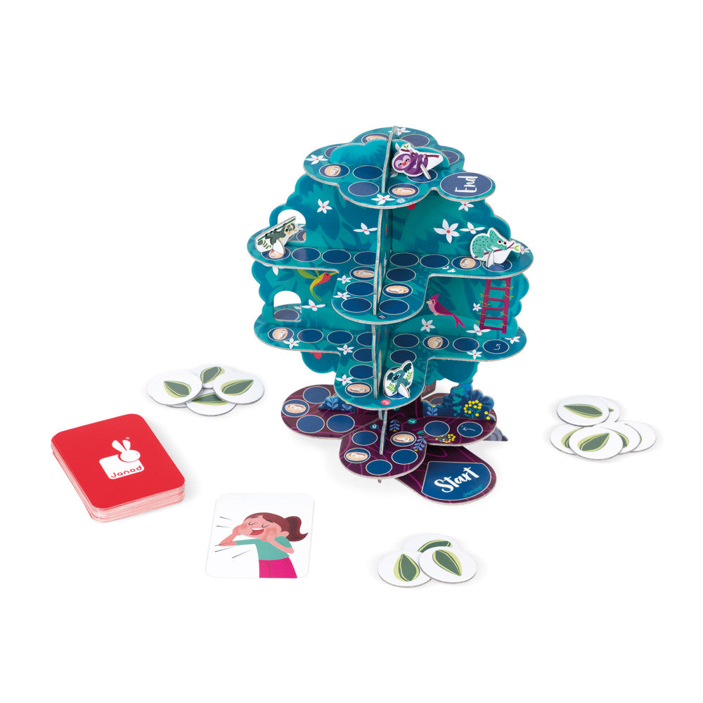 Janod WWF Tree Of Life Forest Racing Board Game