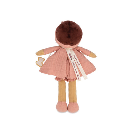 Kaloo Tendresse Amandine Doll, Medium - Maroon Dress