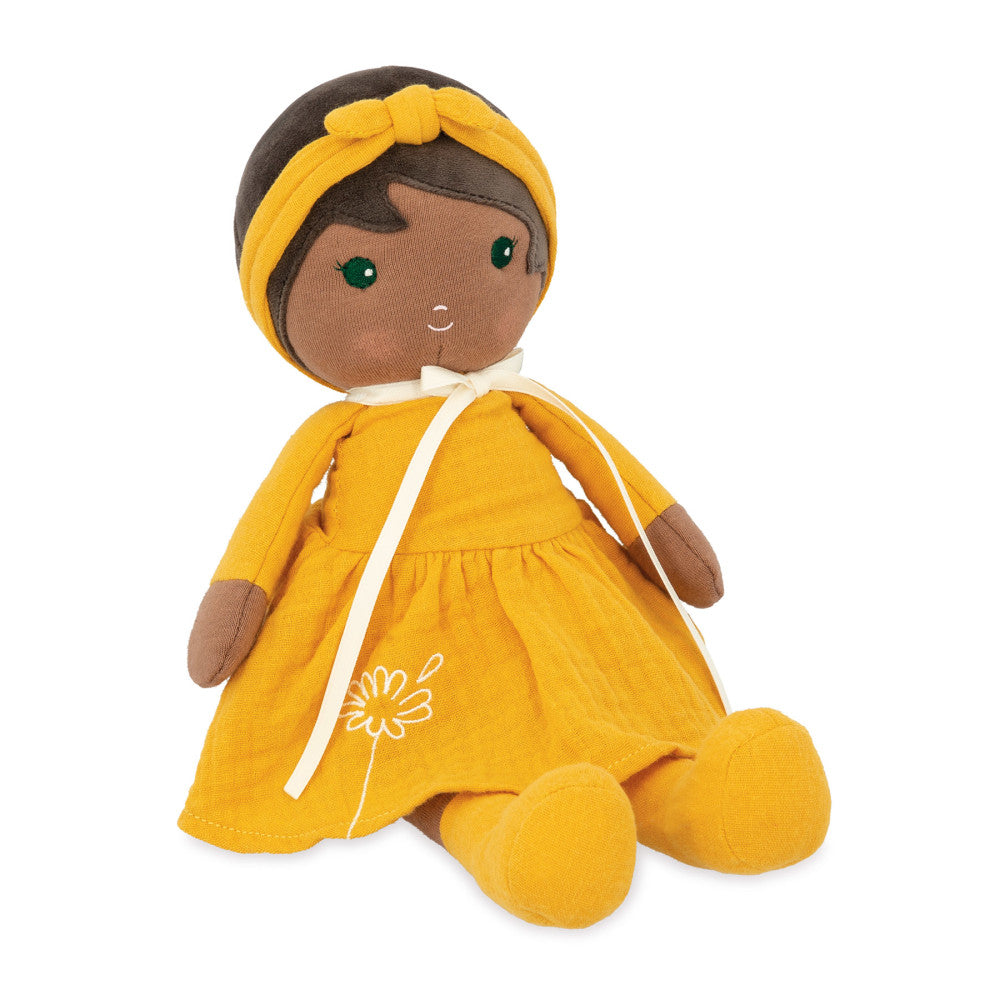 Kaloo Tendresse Large Naomie Doll - Colorful Muslin Dress