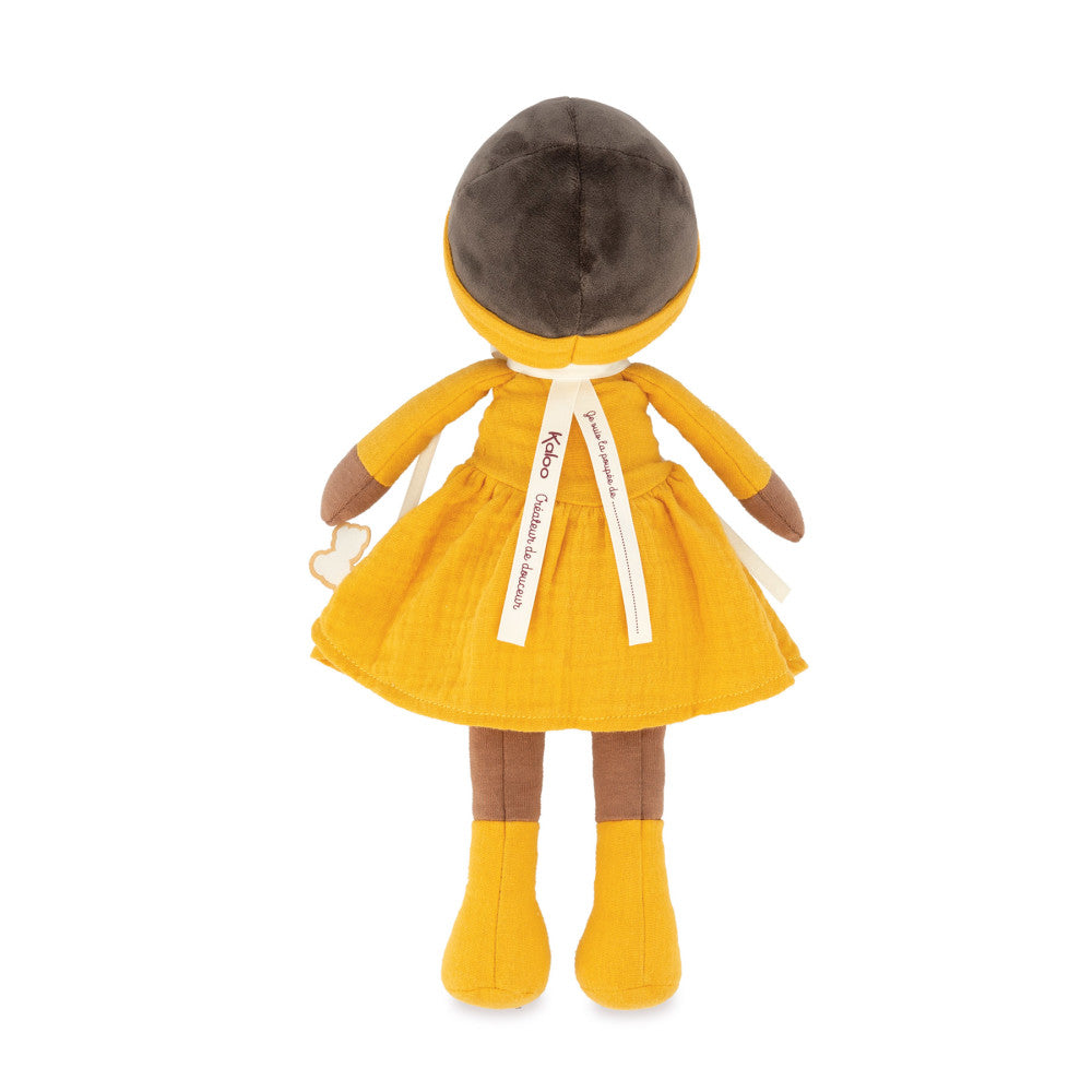 Kaloo Tendresse Large Naomie Doll - Colorful Muslin Dress