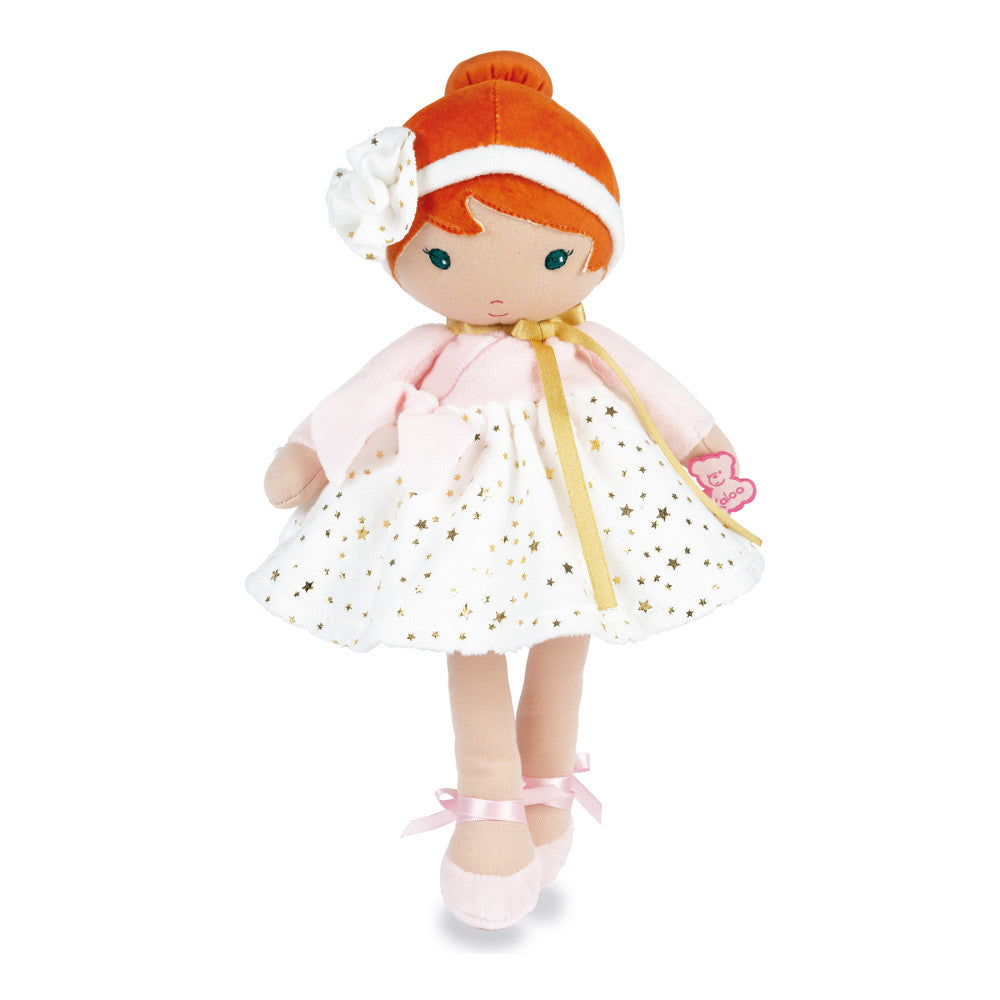 Kaloo Tendresse Valentine K Large Ballerina Doll - Red Bun