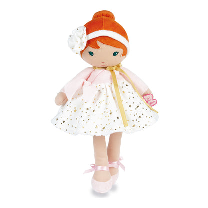 Kaloo Tendresse Valentine K Large Ballerina Doll - Red Bun