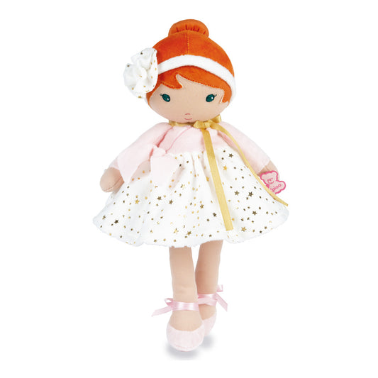 Kaloo Tendresse Valentine K Large Ballerina Doll - Red Bun
