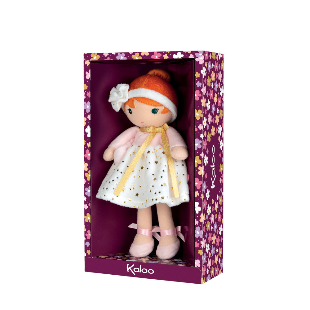 Kaloo Tendresse Valentine K Large Ballerina Doll - Red Bun