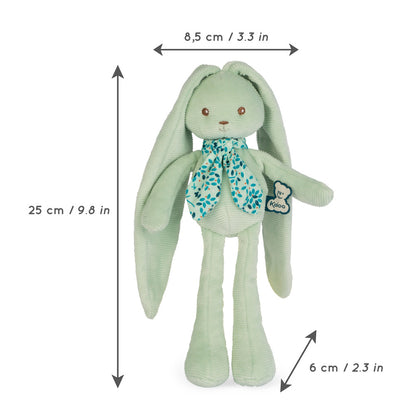 Kaloo Lapinoo 9.75 inch Plush Rabbit Doll - Aqua
