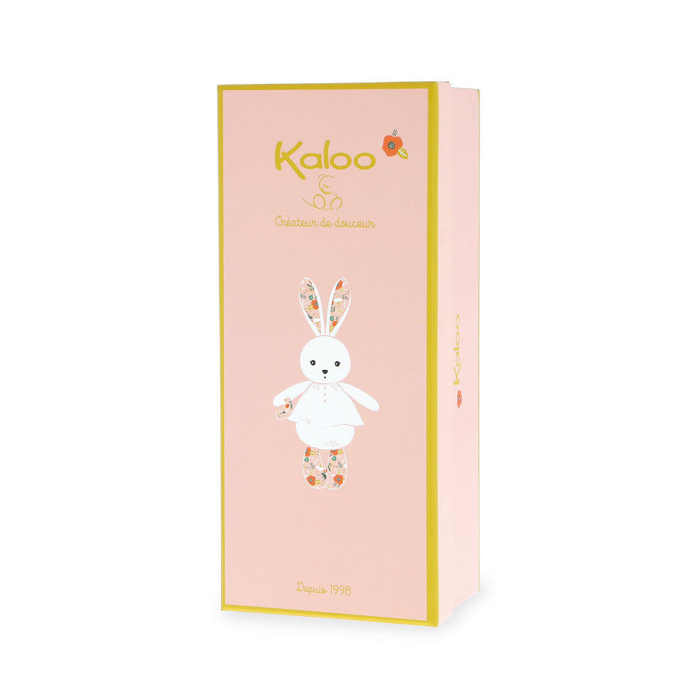 Kaloo K'doux 8.58 inch Plush Rabbit Poppy - Peach